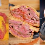 ASMR | Cheese Roast Beef Sandwich | MUKBANG | COOKING